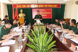 Quân khu kiểm tra hoạt động CTĐ, CTCT 6 tháng đầu năm tại Bộ CHQS tỉnh Cao Bằng